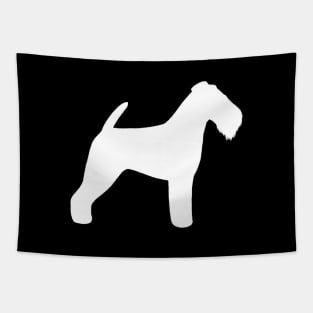 Welsh Terrier Silhouette Tapestry