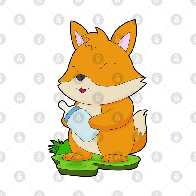 Fox Baby bottle by Markus Schnabel