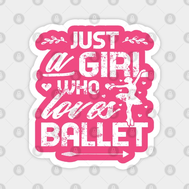 Ballerina Love To Dance Ballet and Dance Magnet by LEGO