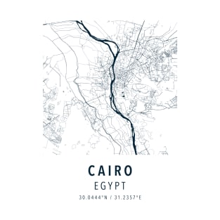 cairo simple map T-Shirt