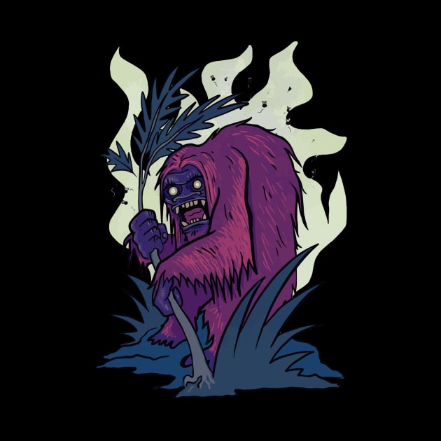 Skunk Ape by JonathanDodd_Draws