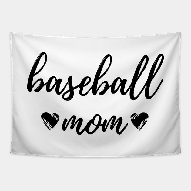 Baseball Mom Tapestry by sarsia