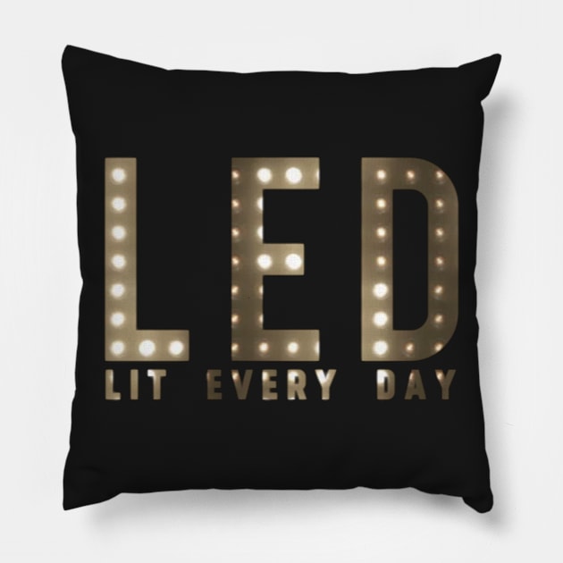 LED Mode - Led Every Day Pillow by Lehjun Shop