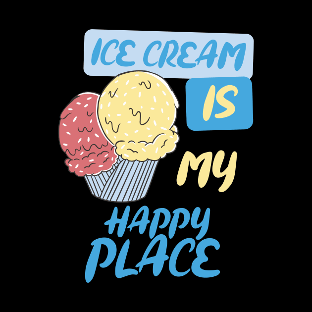 Ice cream is my happy place. by vyxx