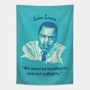 John Lewis Portrait and Quote Tapestry