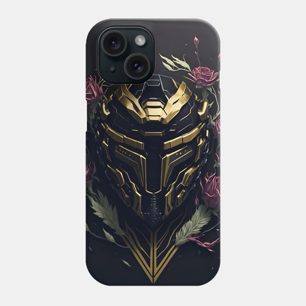 Halo Master Chief Helmet 05 - Gold & Rose COLLECTION Phone Case by trino21