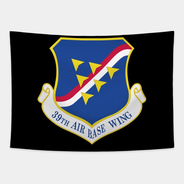 USAF - 39th Air Base Wing wo Txt Tapestry by twix123844