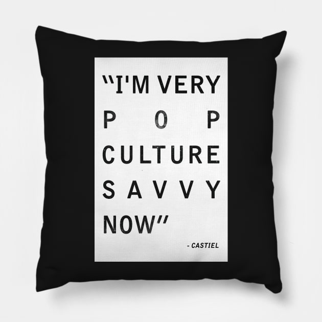 Pop Savvy Cas Pillow by FeliceFelicis