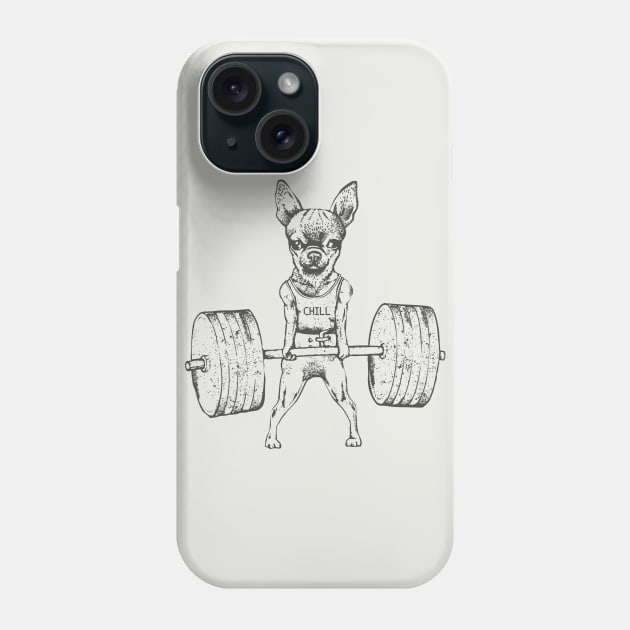 Chihuahua Lift Phone Case by huebucket