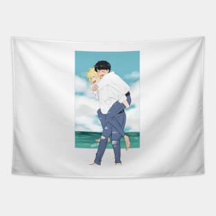 Banana Fish - Ash and Eiji in Cape Cod Tapestry