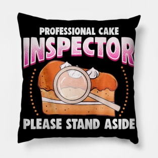 Cake Inspector Pillow