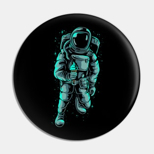 Space cream Pin