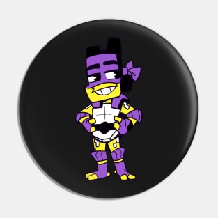 Donnie Non-Binary Flag ROTTMNT Pin