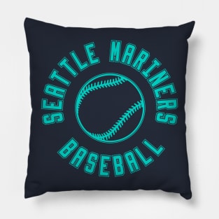 Seattle Mariners Baseball Pillow