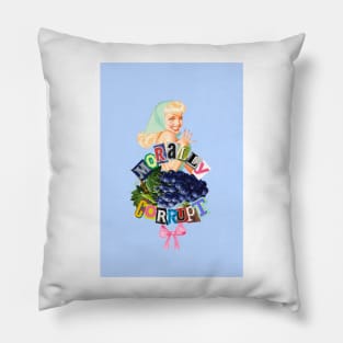 the morally corrupt faye camille grammar Pillow