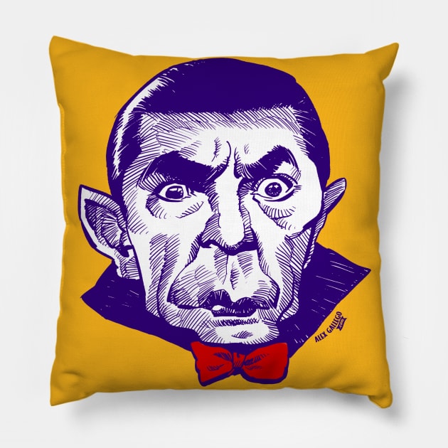 Dracula Pillow by alexgallego