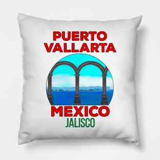 Puerto Vallarta Jalisco Mexico Pillow