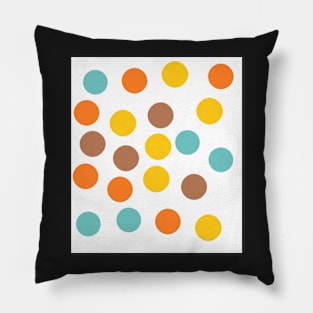 Colorful Circles Pillow