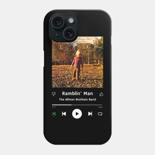 Stereo Music Player - Ramblin' Man Phone Case