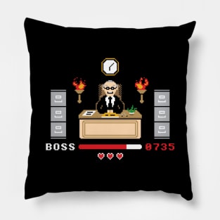 Final Boss Pillow