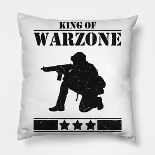 Gamer King Of Warzone Gaming Pillow