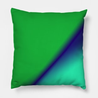 GREEN BLUE TEXTURE ART Pillow