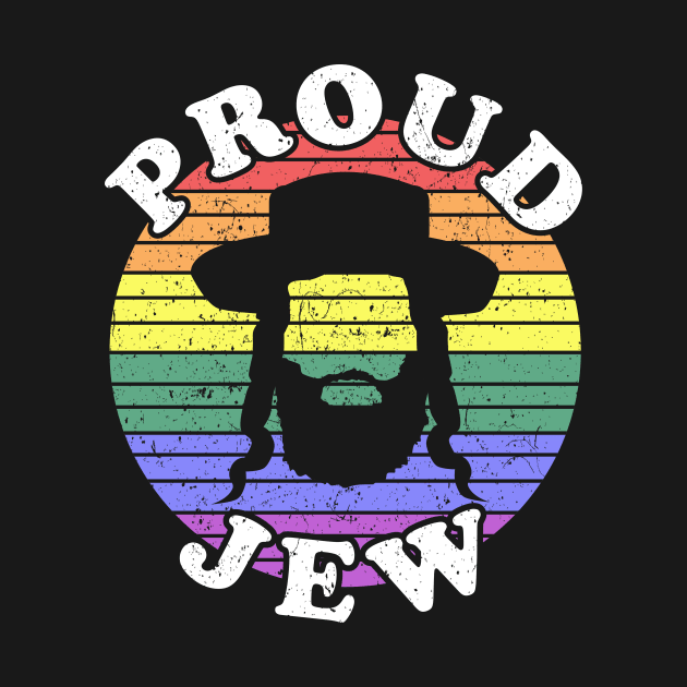 Retro LGBT Proud Jew Jewish by KawaiinDoodle