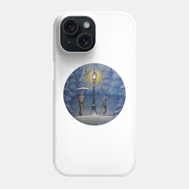 Narnia Magic Lantern Phone Case by illustore