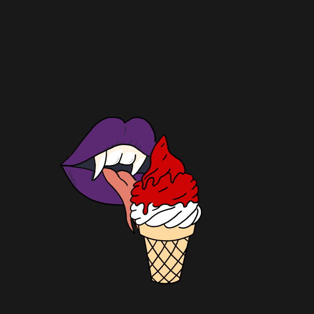 Vampire Ice Cream by jiniandtonic