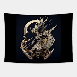 Afro Futuristic Zodiac-Sagittarius Tapestry