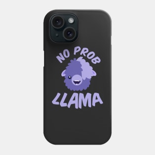 No Prob Llama Rainbow Pride Alpaca Llama Phone Case