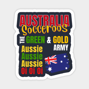 Australia Socceroos Qatar World Cup 2022 Magnet