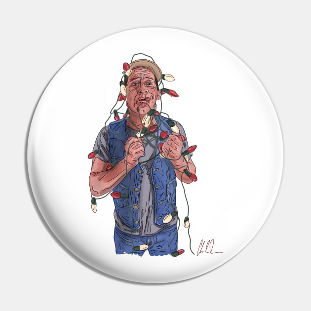 An Ernest P. Worrell Christmas Pin by 51Deesigns