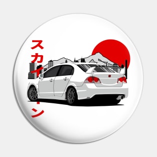 Honda Civic FD Type R JDM Style Pin