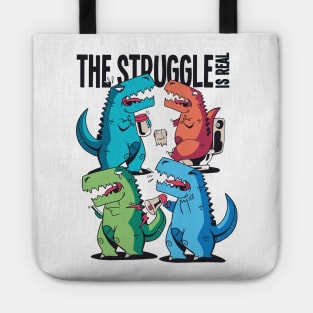 dinosaur dinosaurier Shirt Tote