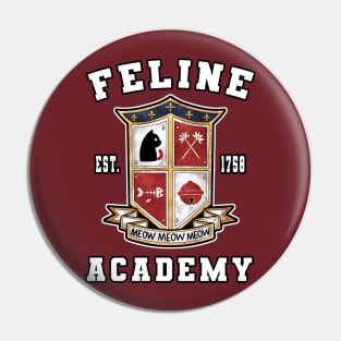 Feline Academy Pin