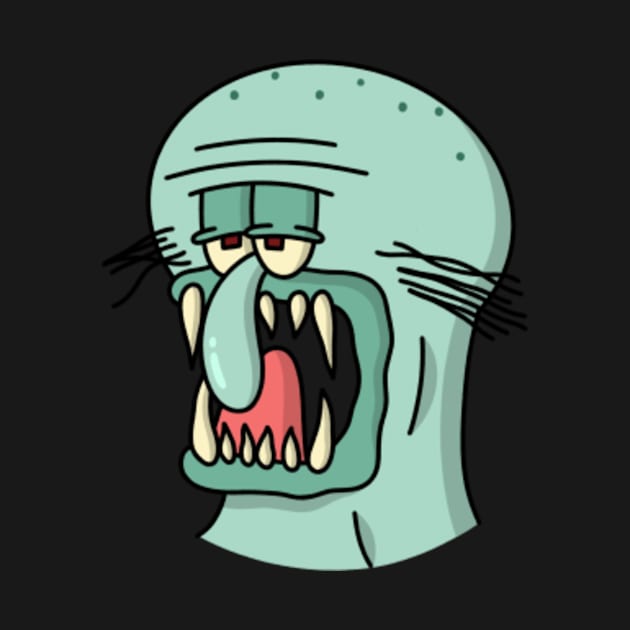 Sucky squidward by robchick