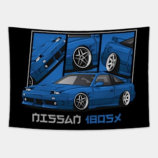 Nissan 180SX JDM Car Tapestry