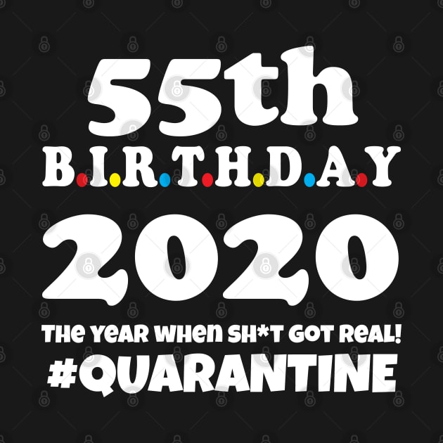 55th Birthday 2020 Quarantine by WorkMemes