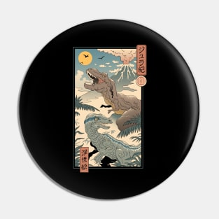 Jurassic Ukiyo-e 2 Pin