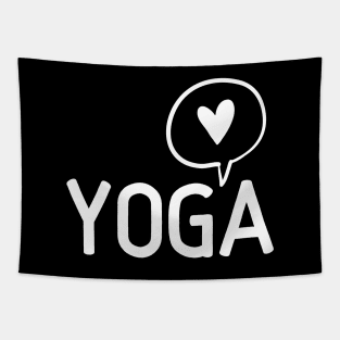 Yoga Lover I love yoga Namaste Tapestry