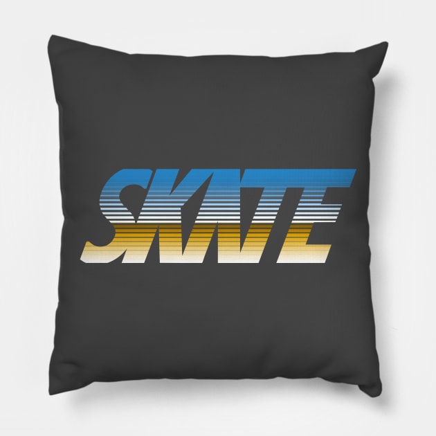 Skate Pillow by jkim31