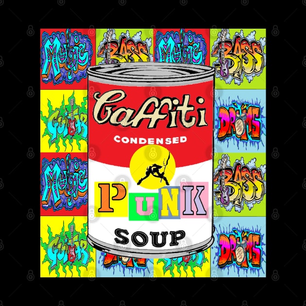 Punk 1960s Graphic Soup by LowEndGraphics