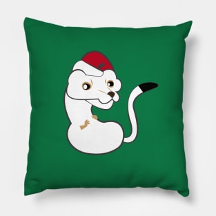 Elf Stoat #1 Pillow