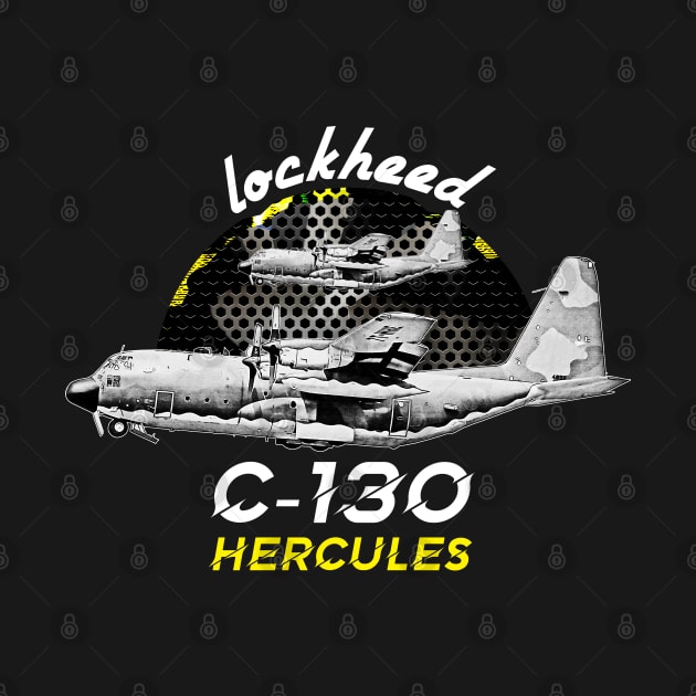 Lockheed C-130 Hercules by aeroloversclothing