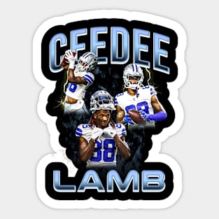 Cee Dee Lamb  Sticker for Sale by athleteart20