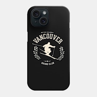 Skiing Club Vancouver Phone Case