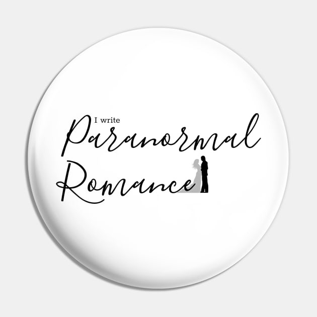 I write Paranormal Romance Pin by H. R. Sinclair