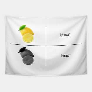 Lemon and Lmao Tapestry