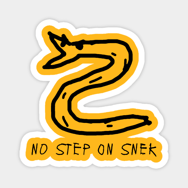 Don't Step on Snek Magnet by EsotericExposal